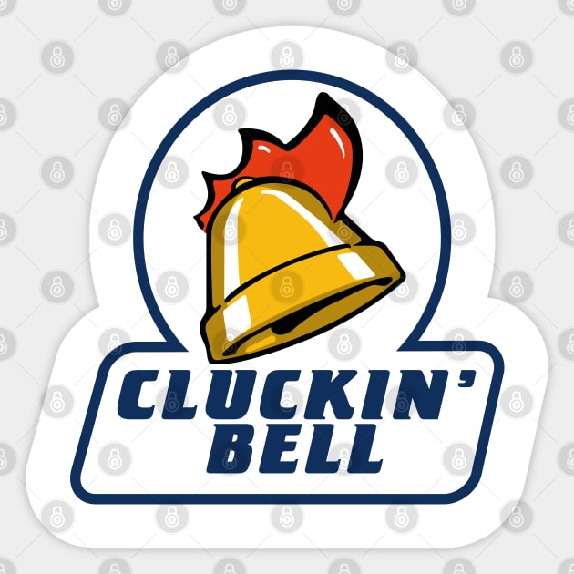 Cluckin' Bell Grand Theft Auto Sticker TeePublic